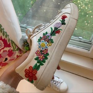 Embroidered Steve Madden Sneakers